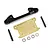 Yeah Racing Black Aluminium & Brass Front Lower Arms Set KY03-007BK