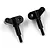Yeah Racing Black Aluminium Steering Hubs 2Pcs KY03-008BK