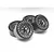 Boom Racing Gunmetal Aluminium 1.9 Venomous Krait Beadlock Rims w/ 8mm Wideners 4pcs BRW780902GM