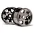 HPI 3.3" Savage Warlock Black Chrome Rims 2Pcs 105801