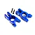 Traxxas Blue Aluminium Rear Hubs 2Pcs 9552X
