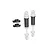 Traxxas Titanium Aluminium Shock Bodies 2Pcs 9763-GRAY