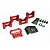 Traxxas Red Aluminium Centre Differential Mount 9584R