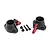 Traxxas Steering Hubs 2Pcs w/ Red Aluminium Arms 9637R