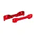 Traxxas Red Aluminium Rear Tie Bars 2Pcs 9528R