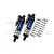 GPM Blue Aluminium Front or Rear Adjustable Piggyback Shocks 2Pcs XRT172F/R/LA-B-BK