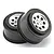 HPI 2.2/3.0" Blitz Mk.8 V2 Matte Chrome/Black Rims 2Pcs 106189