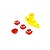 Rovan Red Big X Wheel Nut Kit 87111A