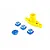 Rovan Blue Big X Wheel Nut Kit 87111