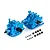 Rovan Blue Aluminium Front & Rear Complete Gearbox 87172