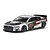Protoform 1/7 2022 Ford Mustang NASCAR Cup Series Body Shell - Clear Unpainted 1587-00