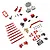 Yeah Racing Red Aluminium Essential Conversion Kit TR4M-S02RD