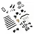 Yeah Racing Black Aluminium Essential Conversion Kit TR4M-S02BK