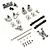 Yeah Racing Gunmetal Aluminium Essential Conversion Kit AXCP-S01GM