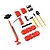 Yeah Racing 1/18 Rock Crawler Accessories YA-0712RD