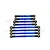 GPM Blue Aluminium Turnbuckles 8Pcs TRX4M160-B-BEBK