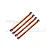 GPM Red Aluminium Suspension Linkages Set AX24014FR-OR