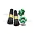 GPM Hardened Steel Universal CVD Joints 2Pcs w/ Green Aluminium Wheel Hexes Set TXM8+1210/JT-G
