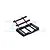 GPM Black Aluminium Top Rack TRX4MZSP1234-BK