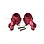 GPM Red Aluminium Front Steering Hubs 2Pcs TXMS021N-R