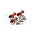 GPM 25T Orange Aluminium Servo Horn 3Pcs TRX4025TSN/3-OR