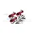 GPM 25T Red Aluminium Servo Horn 3Pcs TRX4025TSN/3-R