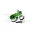 GPM 25T Green Aluminium Servo Horn 1Pcs TRX4025TSN-G