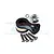 GPM Black Aluminium 25T Servo Horn SH025TM/MN-BK