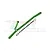 GPM Green Aluminium Steering Linkage LMT161N-G