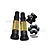 GPM Black Hardened Steel Universal CVD Joints 2Pcs w/ Black Aluminium Wheel Hexes Set TXM8+2410/JT-BK