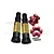 GPM Black Hardened Steel Universal CVD Joints 2Pcs w/ Red Aluminium Wheel Hexes Set TXM8+2410/JT-R