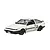 Fujimi 1/24 Toyota AE86 Trueno Scaled Plastic Model Kit 046778