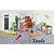 An illustration of a 1/24 scale garage workshop set including a tool chest, welding equipment, shelving, and various hand tools.