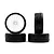 Yeah Racing 2.1" S01 Zero-Max Touring Tyres on White Rims - Complete Wheel Set 4Pcs WL-0172WH