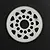 A white Delrin 92T spur gear for RC cars, featuring a circular design with weight-reduction holes and the number 92 printed on the face.