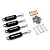 Yeah Racing Black Aluminium Internal Shock 4Pcs TR4M-025BK
