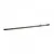A single silver-coloured metal turnbuckle rod with threaded ends, isolated on a white background.