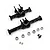 Yeah Racing Black Aluminium Axle Housing 2Pcs TR4M-024BK