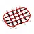 Yeah Racing Red 65x105mm Luggage Net YA-0715RD