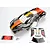 Traxxas 1/10 Nitro Rustler ProGraphix Body Shell - Orange/Clear 4411R