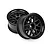 HPI 1.9" (9mm Off-Set) BBS Black Rims 2Pcs 109156