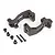 Traxxas Dark Titanium Aluminium Hub Carriers (C-Hubs) 2Pcs 9532A