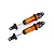 Traxxas Orange Aluminium GTX Medium Shocks 2Pcs w/o Springs 7861T