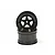 Kyosho 2.2" Black Rear Rims 2Pcs SCH006BK