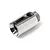 A silver metal heavy duty cup joint for HPI Savage XS RC cars, featuring a cylindrical shape with a slotted end and threaded base.