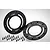Rovan Black Aluminium Beadlock Rings 2Pcs 952671