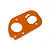 HPI Micro RS4 Orange Aluminium Motor Plate 110144