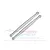 Two silver GPM Racing aluminium steering tie rod links for RC cars, featuring 7075 alloy branding on a white background.