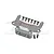 GPM Silver Aluminium Rear Lower Gearbox Mount MZA013N-S