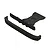 ARRMA wide front bumper set for RC vehicles, featuring a black plastic bumper and mounting plate.